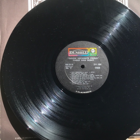 | THREE DOG NIGHT | Seven Separate Fools | VINYL - Picture 5 of 5